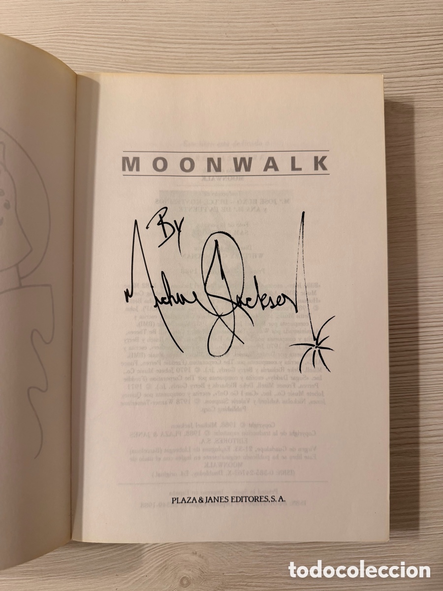 Libros de segunda mano: Libro Michael Jackson &ndash; Moonwalk Espa&ntilde;ol - Foto 4