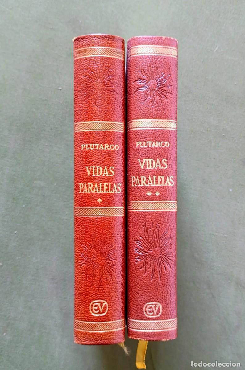 Libros de segunda mano: VIDAS PARALELAS -PLUTARCO - OBRA COMPLETA EN DOS VOL&Uacute;MENES - VERGARA - 1962 - D20