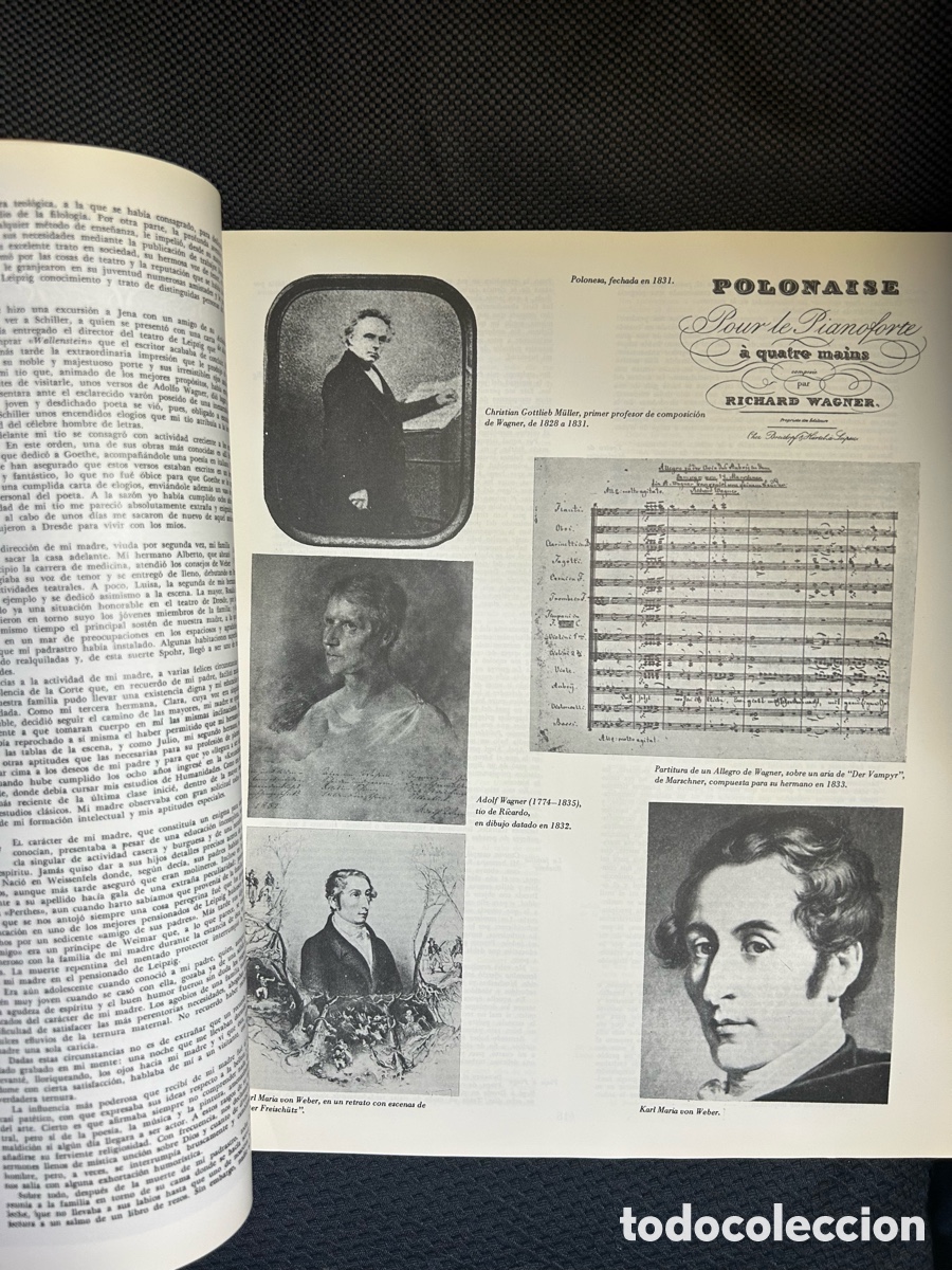 Libros de segunda mano: RICARDO WAGNER : mi vida - Foto 6