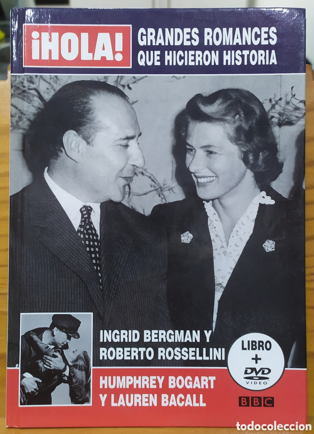 Libros de segunda mano: &laquo;&iexcl;HOLA! Grandes romances que hicieron historia&raquo;, que incluye un DVD documental.