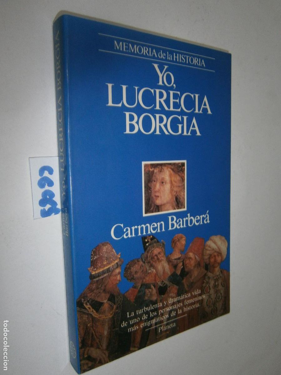 Libros de segunda mano: YO, LUCRECIA BORGIA -