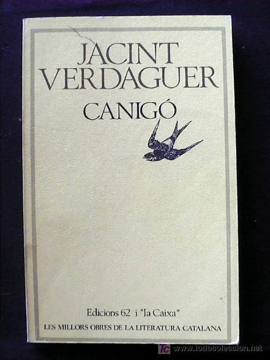 Libros de segunda mano: Canig&oacute; de Jacint Verdaguer - Foto 1