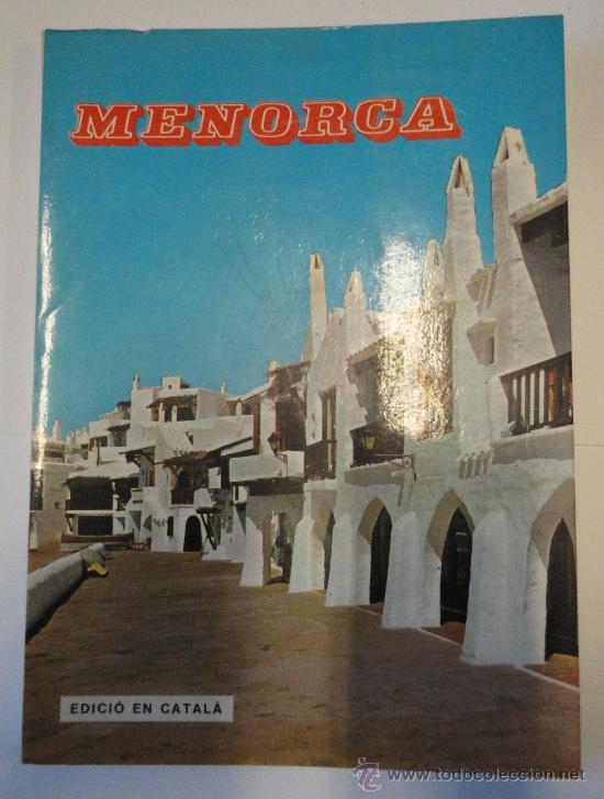 Libros de segunda mano: Menorca. Edici&oacute; en catal&agrave;. Sin fecha de edici&oacute;n. - Foto 1