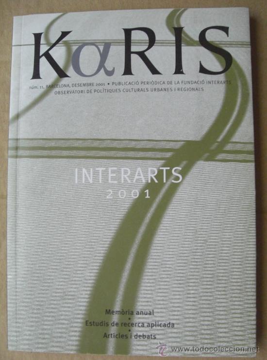 Libros de segunda mano: REVISTA KARIS. INTERARTS, 2001 - Foto 1