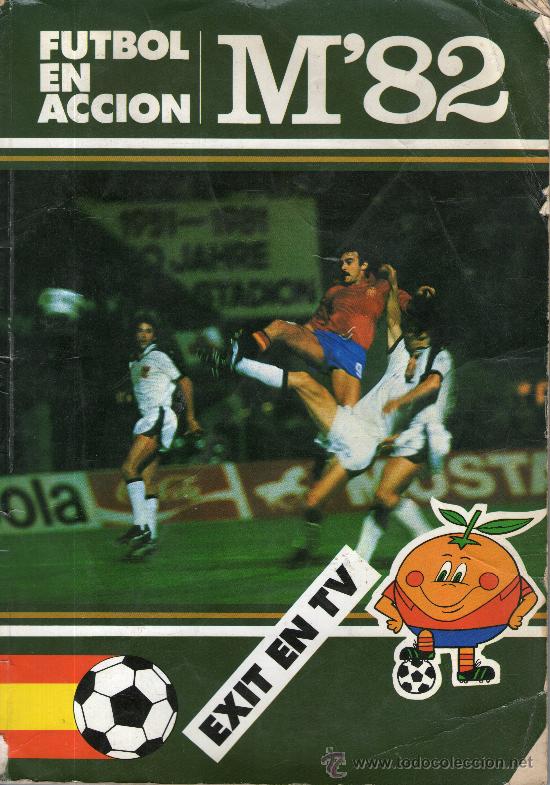 Libri di seconda mano: libro de futbol - futbol en accion m'82, naranjito
