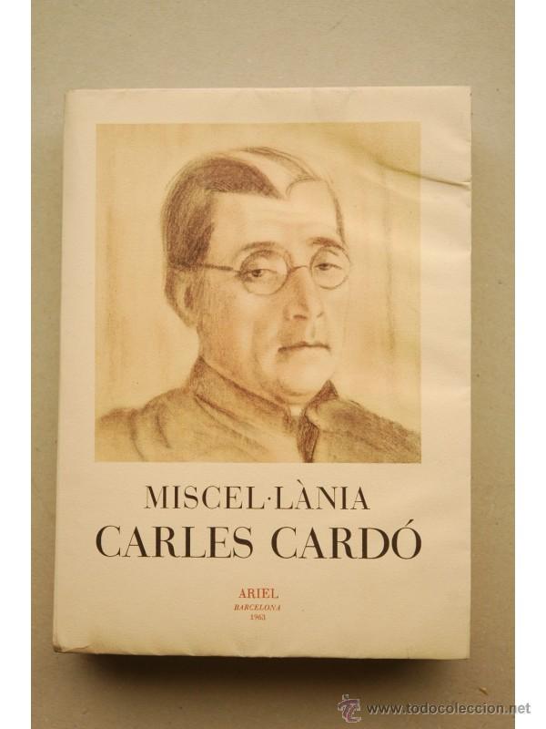 Libros de segunda mano: MISCEL.L&Agrave;NIA Carles Card&oacute; - Foto 1