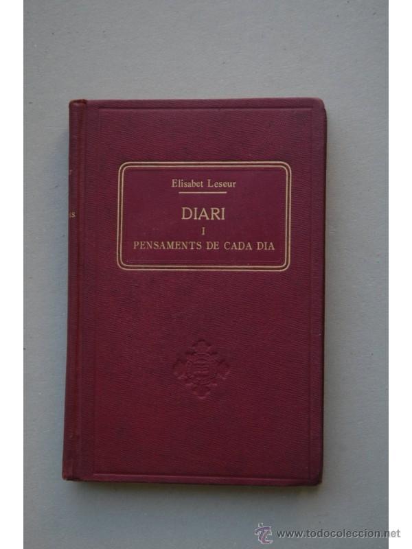 Second hand books: Diari i pensament de cada dia - Leseur, Elisabet