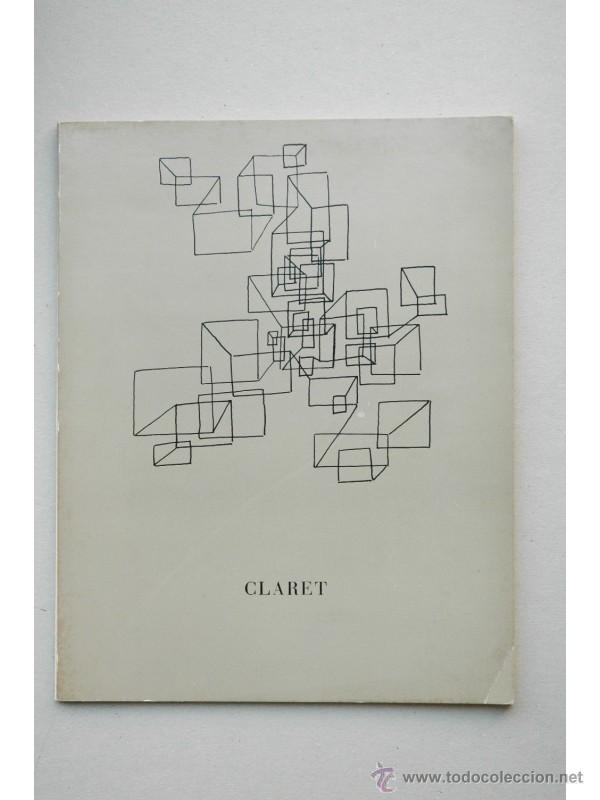 Libros de segunda mano: CLARET - EXPOSICI&Oacute;N CLARET (Barcelona. 1966) - Foto 1