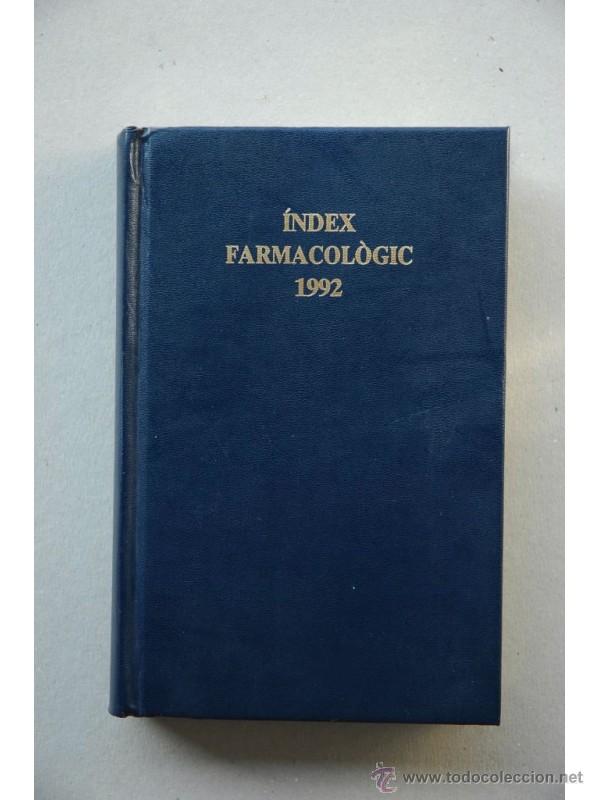 Libros de segunda mano: &Iacute;NDEX farmacol&ograve;gic 1992 - Foto 1
