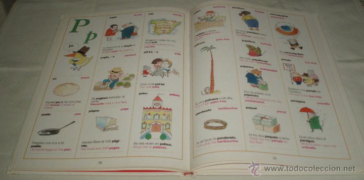 Libros de segunda mano: diccionari infantil en imatges  catala-angles - Foto 2