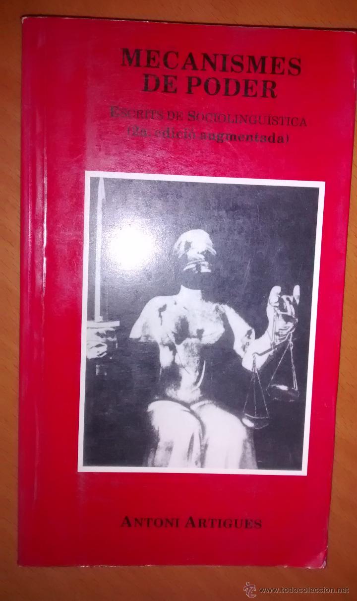 Libros de segunda mano: Libro Mecanismes de poder, en catal&aacute;n, 184 p&aacute;ginas, 1989 - Foto 1