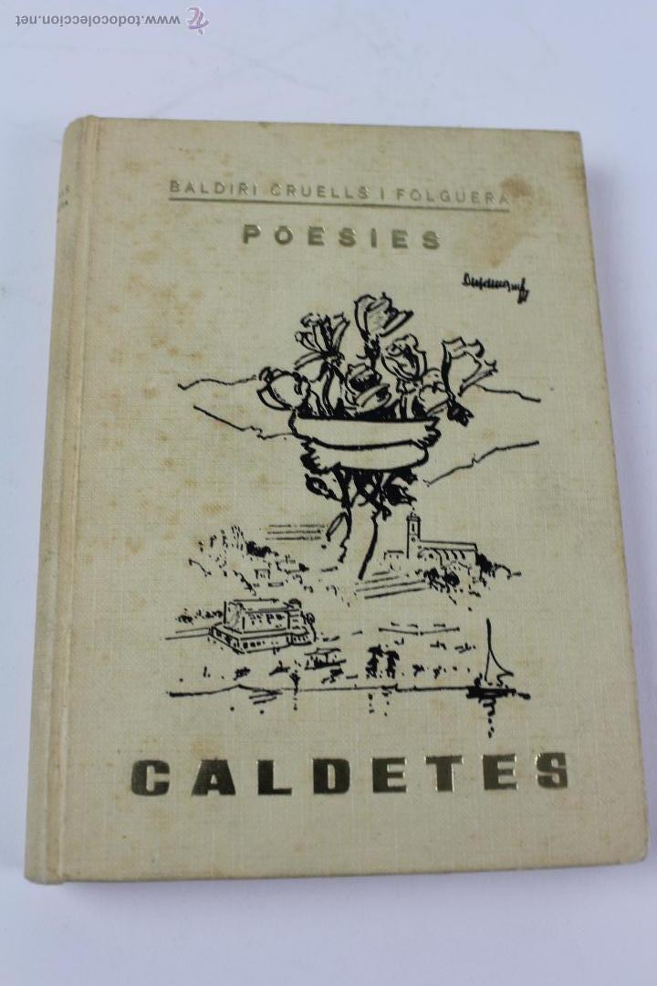 Second hand books: L-1445. CALDETES. POESIES. BALDIRI CRUELLES I FOLGUERA. 1969.