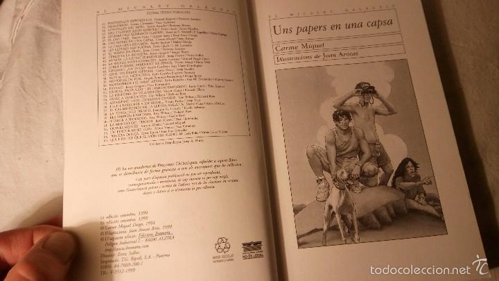 Libros de segunda mano: LIBRO EN VALENCIANO O CATALAN UNS PAPERS EN UNA CAPSA - Foto 2