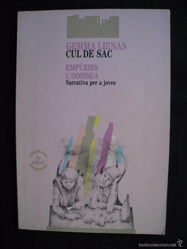 Libros de segunda mano: CUL DE SAC - GEMMA LIENAS - EDITORIAL EMPURIES 1987 - EN CATALA. - Foto 1