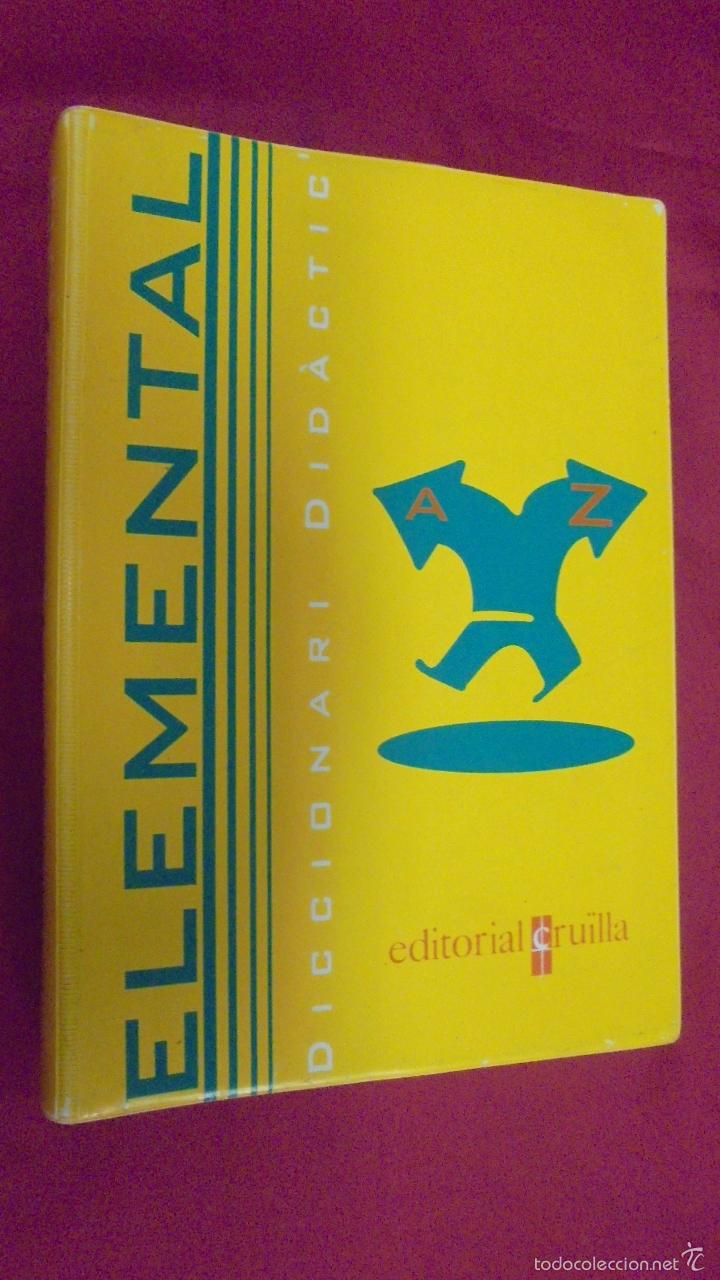 Libros de segunda mano: DICCIONARI DID&Agrave;CTIC ELEMENTAL. EDITORIAL CRUILLA. 9&ordf; EDICI&Oacute;. 2004. EN CATAL&Aacute;. - Foto 1