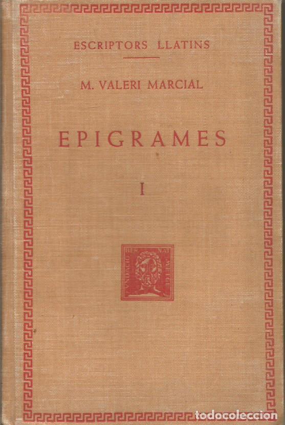 Libros de segunda mano: EPIGRAMES I - Marcial,M.Valeri - Foto 1