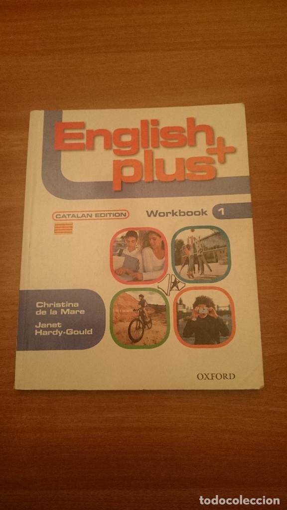 Libros de segunda mano: ENGLISH + PLUS - CATALAN EDITION WORKBOOK 1&ordm; - Foto 1
