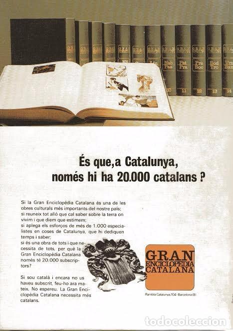 Libros de segunda mano: Cat&agrave;leg llibres editats en catal&agrave;. I.N.L.E., 1973 - Foto 2