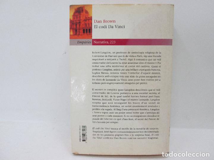 Libros de segunda mano: EL CODI DA VINCI - DAN BROWN - EN CATALAN - Foto 2
