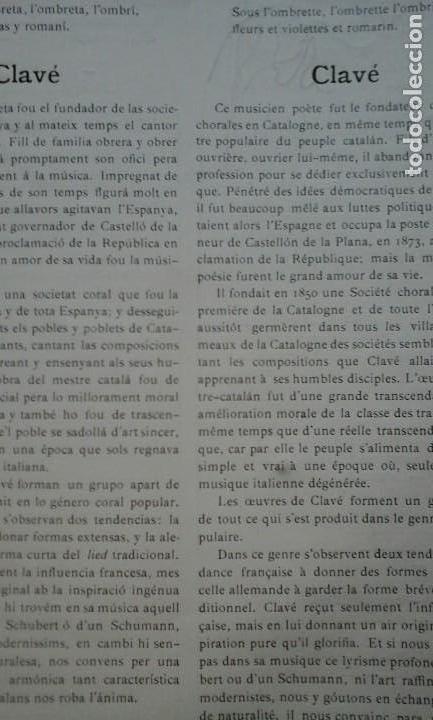 Libros de segunda mano: Orfe&oacute; Catal&agrave;( tapas de lujo) - Foto 3
