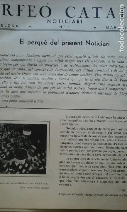 Libros de segunda mano: Orfe&oacute; Catal&agrave; - Foto 4