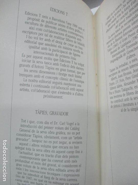 Libros de segunda mano: ANTONI T&Agrave;PIES. - Foto 3