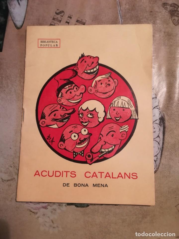 Libros de segunda mano: Acudits catalans de bona mena - 1982 - en catal&agrave; - Foto 1