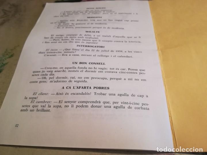 Libros de segunda mano: Acudits catalans de bona mena - 1982 - en catal&agrave; - Foto 5