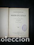 Second hand books: CONFERENCIAS DE DERECHO CIVIL CATALAN - TRIAS, JUAN DE DIOS
