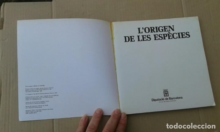 Libros de segunda mano: LORIGEN DE LES ESP&Egrave;CIES. - Foto 3