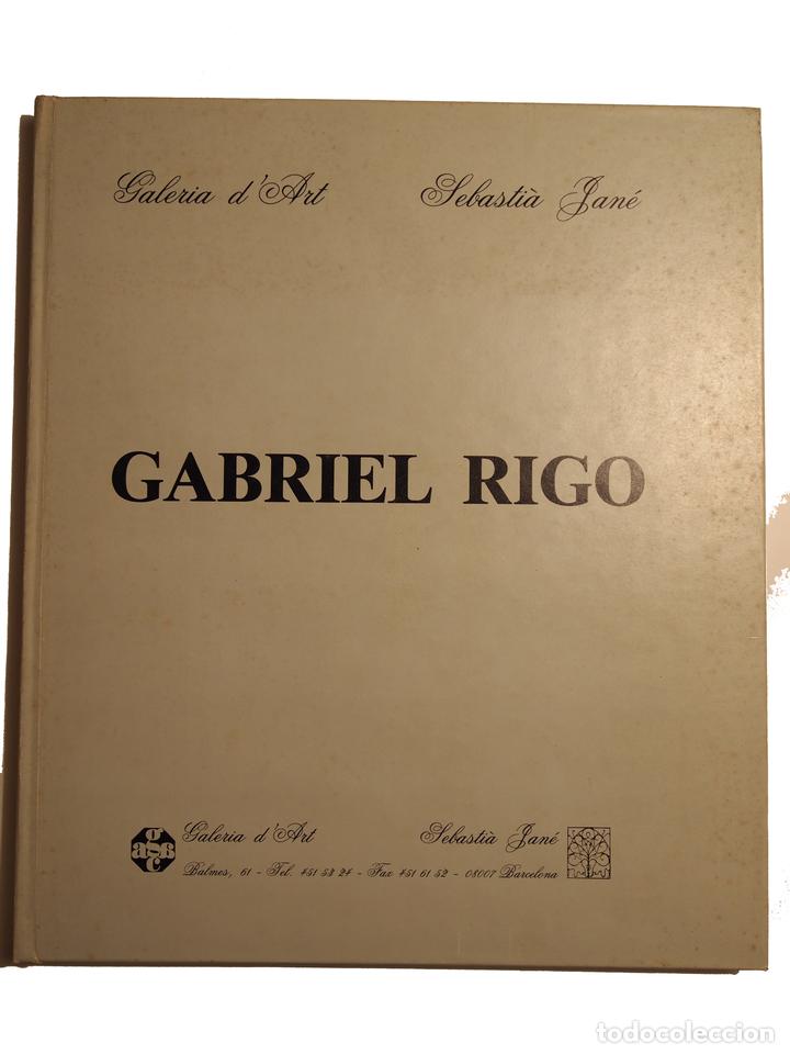 Libros de segunda mano: (AUT&Oacute;GRAFO) GABRIEL RIGO. - Foto 1