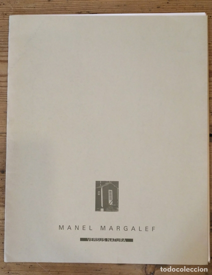 Libros de segunda mano: MANEL MARGALEF. Versus Natura. - Foto 1