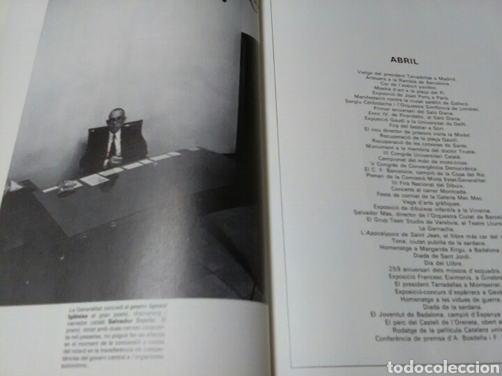 Libros de segunda mano: CATALUNYA LLIBRE DE LANY 1978 .. En catal&agrave;n - Foto 2