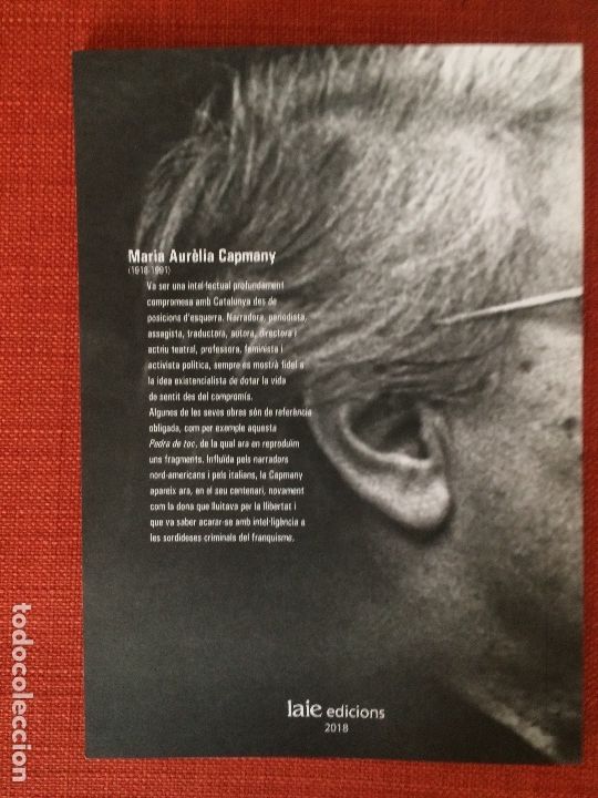 Libros de segunda mano: Pedra de toc &ndash; Maria Aurelia Capmany (en catal&aacute;n) - Foto 2