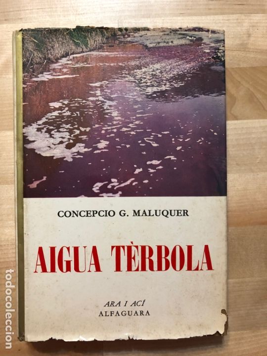 Libros de segunda mano: Aigua T&egrave;rbola - Concepcio G. Maluquer - Foto 1
