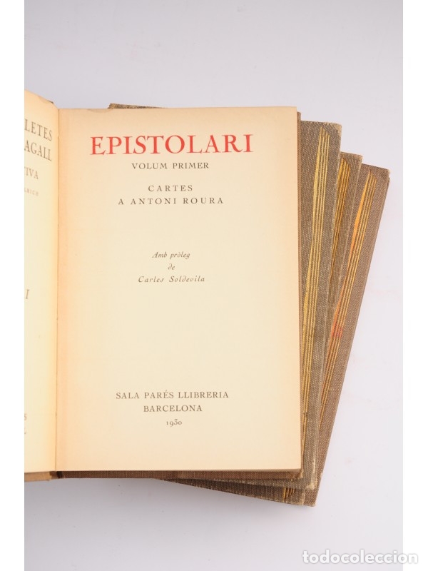 Libros de segunda mano: Epistolari - MARAGALL, Joan - Foto 2