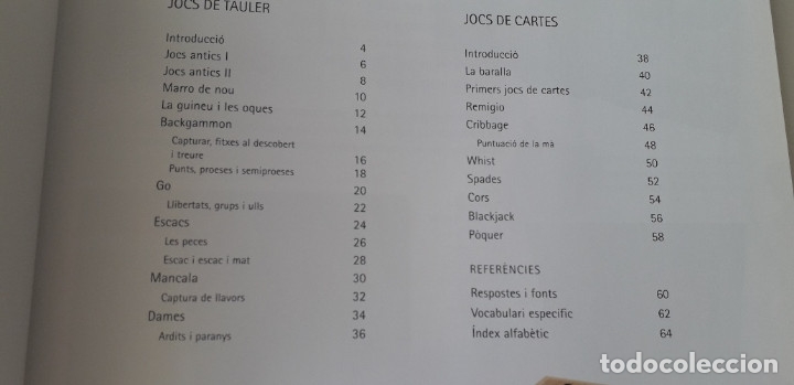 Libros de segunda mano: JOCS, DEL BACKGAMMON AL BLACKJACK - DANIEL KING (EN CATAL&Aacute;N) - Foto 4