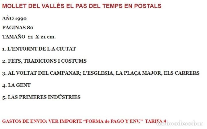 Libros de segunda mano: 0376 LB0 EKL MOLLET EL PAS DEL TEMPS V3 - Foto 2