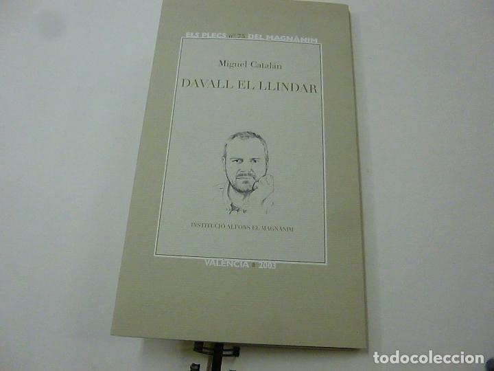 Libros de segunda mano: MIGUEL CATALAN - DAVALL EL LLINDAR -N 6 - Foto 1