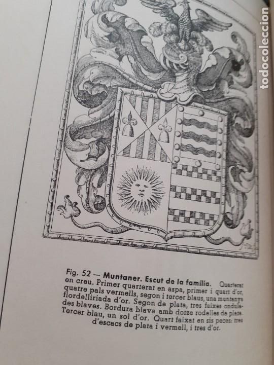 Libros de segunda mano: Libro origen de l escut catala 1962 - Foto 4