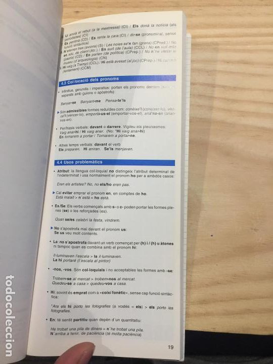 Libros de segunda mano: Gramatica . Totes les regles de la gramatica Catalana 2 - Foto 2
