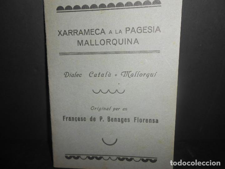 Gebrauchte B&uuml;cher: BENAGES FLORENSA, Fran&ccedil;esc de P.- - Xarrameca a la pagesia mallorquina. (Dialec catal&agrave; mallorqu&iacute;).