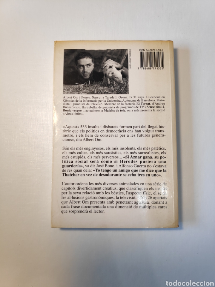 Libros de segunda mano: El nom del porc. - Albert Om - Foto 2
