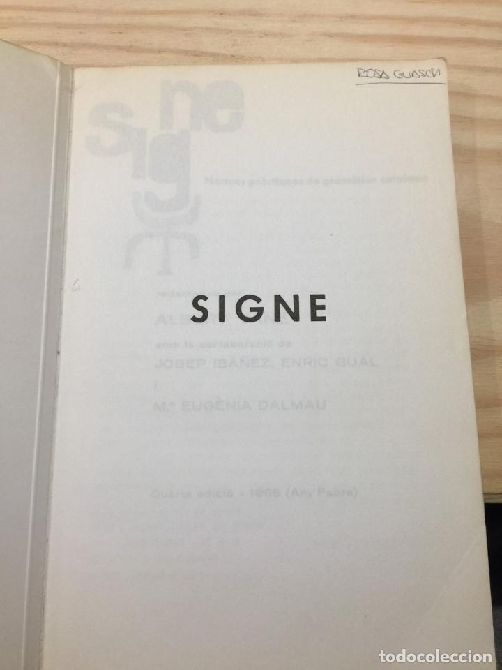 Libros de segunda mano: Signe - Albert Jan&eacute; - Foto 5