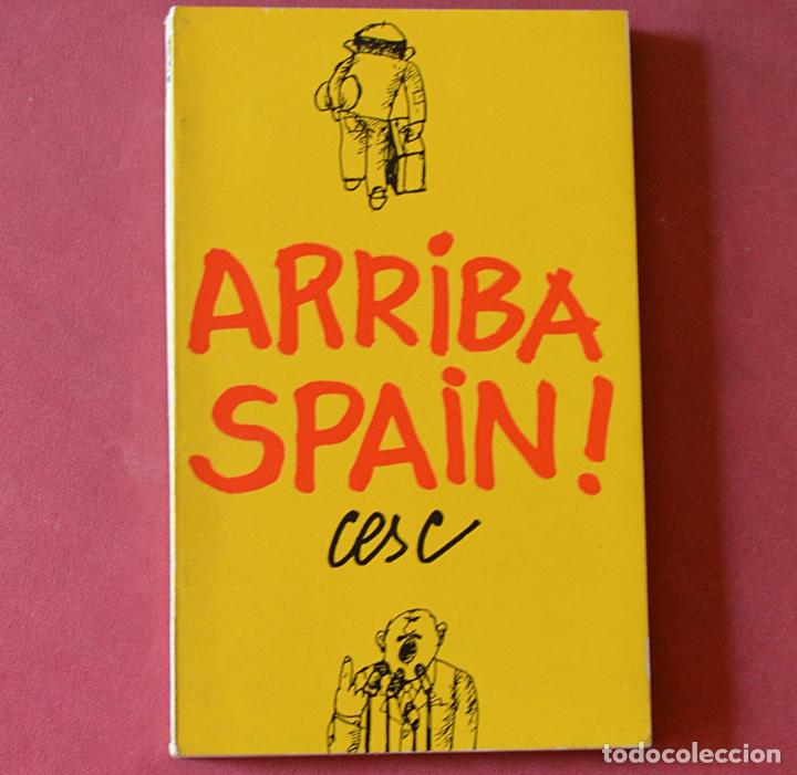 Libros de segunda mano: ARRIBA SPAIN ! - CESC - LIBRO DE CHISTES - EN CATAL&Aacute; - Foto 1