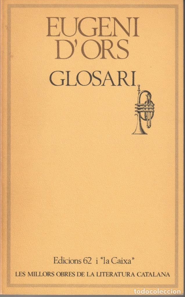 Libros de segunda mano: Glosari de Eugeni dOrs - Foto 1