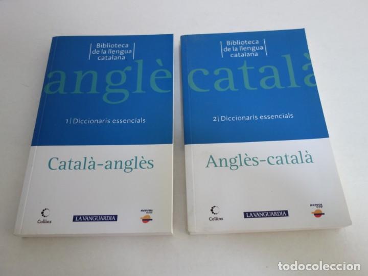 Libros de segunda mano: 2 LLIBRES. DICCIONARI ESSENCIALS. CATAL&Agrave;- ANGL&Egrave;S I . ANGL&Egrave;S -CATAL&Agrave;. - Foto 1
