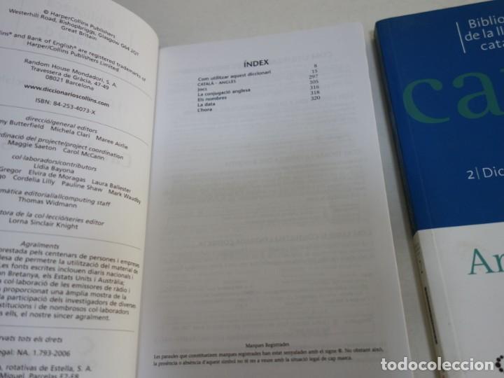 Libros de segunda mano: 2 LLIBRES. DICCIONARI ESSENCIALS. CATAL&Agrave;- ANGL&Egrave;S I . ANGL&Egrave;S -CATAL&Agrave;. - Foto 2