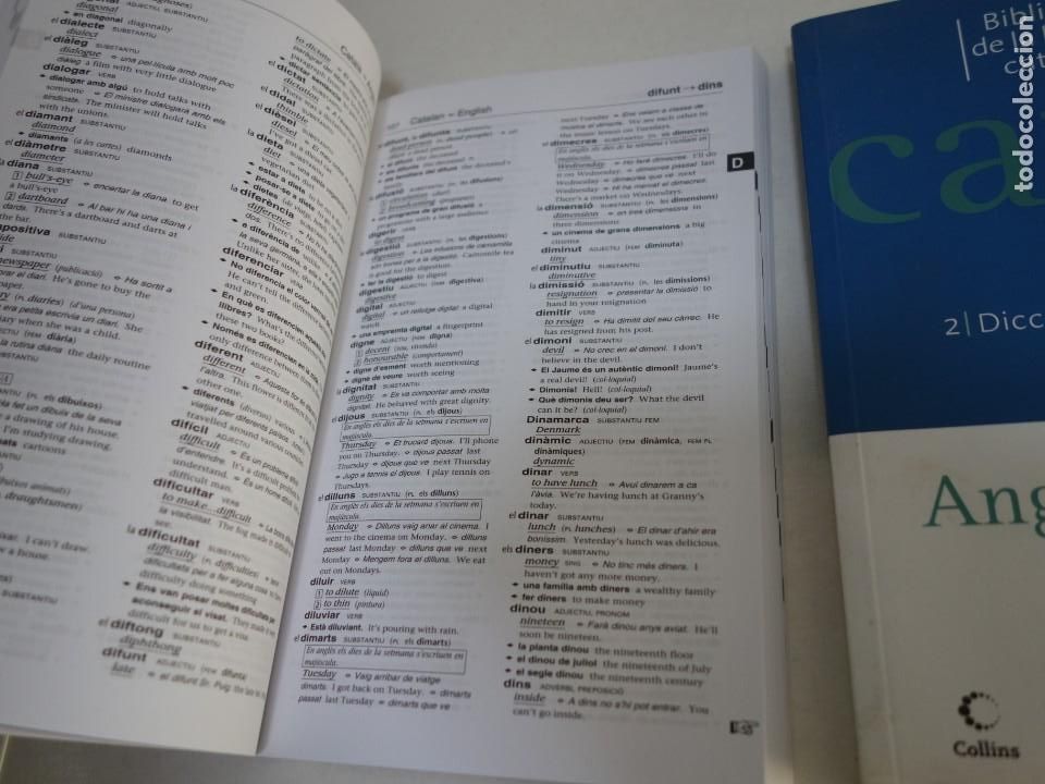 Libros de segunda mano: 2 LLIBRES. DICCIONARI ESSENCIALS. CATAL&Agrave;- ANGL&Egrave;S I . ANGL&Egrave;S -CATAL&Agrave;. - Foto 4