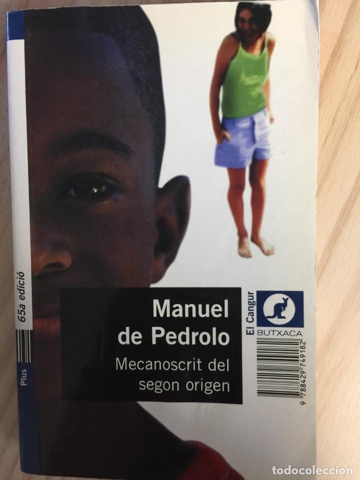 Libros de segunda mano: Mecanoscrit del segon origen - Manuel de Pedrolo - Foto 1